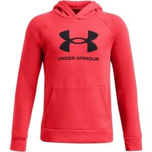 Under Armour RIVAL Chlapecká mikina, červená, velikost obraz