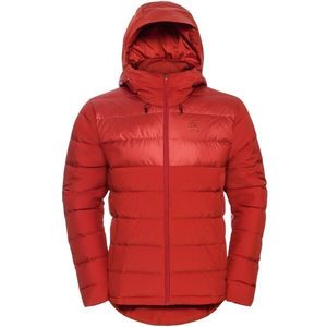 Odlo M SEVERINN-THERMIC HOODED INSULATED JACKET Pánská péřová bunda, červená, velikost obraz