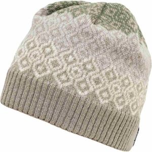 Devold SYVDE WOOL BEANIE Pletená čepice unisex, béžová, velikost obraz