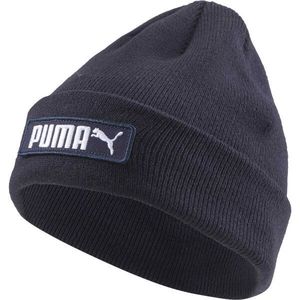 Puma CLASSIC CUFF BEANIE Pánská pletená čepice, tmavě modrá, velikost obraz