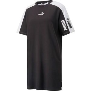 Puma POWER COLORBLOCK TEE DRESS TR Dámské šaty, černá, velikost obraz