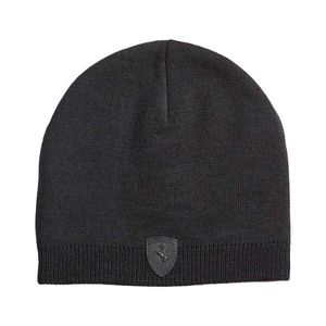 Puma FERRARI SPORTWEAR BEANIE Čepice, černá, velikost obraz