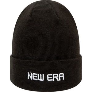 New Era ESSENTIAL CUFF KNIT Unisex zimní čepice, černá, velikost obraz