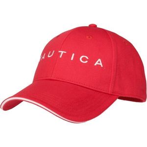 NAUTICA ROBSON SNAPBACK Pánská kšiltovka, červená, velikost obraz