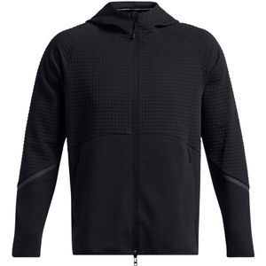 Under Armour UNSTOPPABLE FLEECE GRID Pánská mikina, černá, velikost obraz