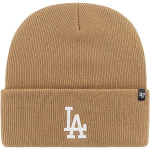 47 MLB LOS ANGELES DODGERS HAYMAKER CUFF KNIT Zimní čepice, béžová, velikost obraz