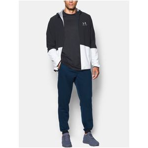 Tmavě modré sportovní tepláky Under Armour SPORTSTYLE TRICOT JOGGER obraz