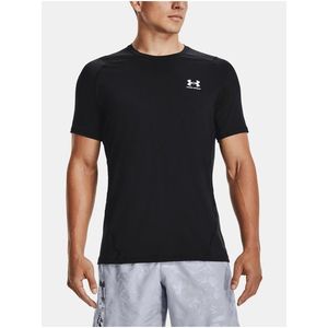 Černé sportovní tričko Under Armour UA HG Armour Fitted SS obraz