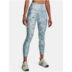 Modré dámské legíny Under Armour UA Project Rock HG Ankle Legging obraz