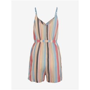 Modro-béžový dámský pruhovaný overal O'Neill LW PLAYSUIT – MIX ANDMATCH obraz