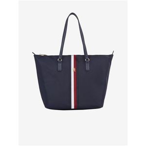 Tmavě modrá dámská kabelka Tommy Hilfiger Poppy Tote Corp obraz