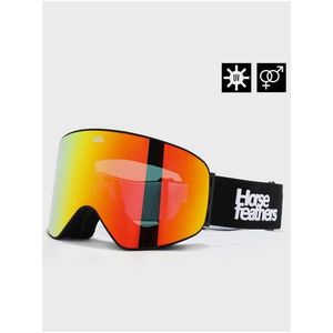 Snowboardové brýle Edmond - black/mirror red HORSEFEATHERS obraz