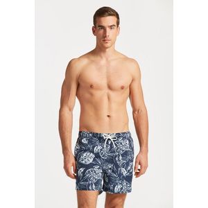 PLAVKY GANT CF TROPICAL LEAVES PRINT SW SHORTS MARINE obraz