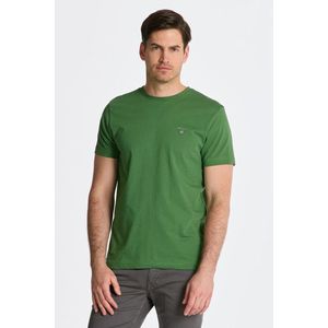 TRIČKO GANT ORIGINAL SS T-SHIRT LEAF GREEN obraz