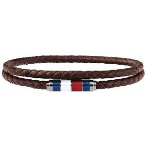 Tommy Hilfiger Pánský kožený náramek TH2790055 obraz