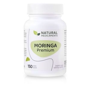 Natural Medicaments Moringa Premium 150 tbl. obraz