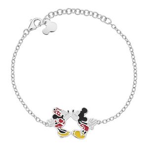 Disney Krásný stříbrný náramek Mickey and Minnie Mouse BS00044SL-55.CS obraz