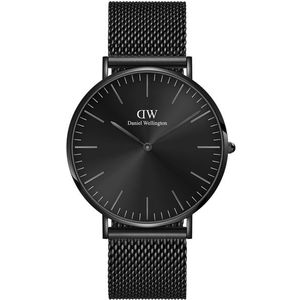 Daniel Wellington Classic Mesh Onyx Black DW00100632 obraz