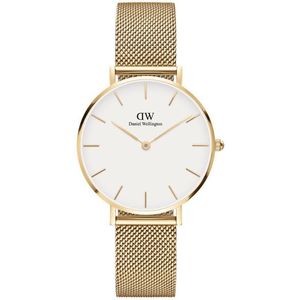 Daniel Wellington Petite 32 Evergold YG White DW00100348 obraz