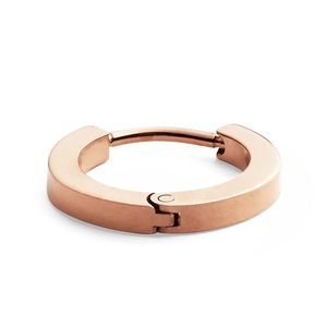 Daniel Wellington Minimalistická single náušnice z pozlacené oceli DW00400862 obraz