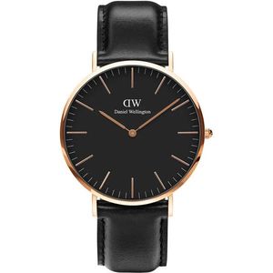 Daniel Wellington Classic 40 Sheffield RG Black DW00100127 obraz