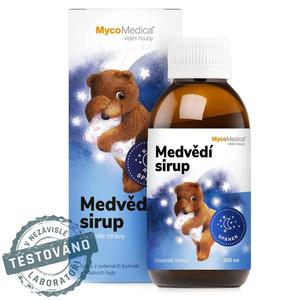 MycoMedica Medvědí sirup 200 ml + tetování ZDARMA obraz