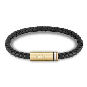 Hugo Boss Stylový kožený náramek Ares Single 1580624 obraz