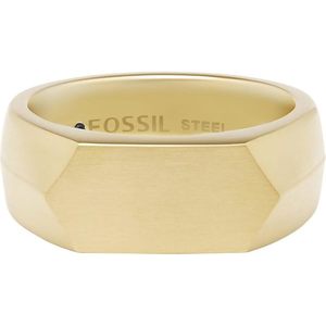 Fossil Masivní pánský pozlacený prsten JF04559710 62 mm obraz