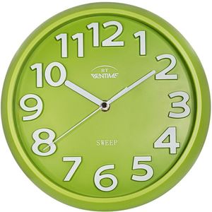 Bentime Nástěnné hodiny s plynulým chodem H43-SW8315GR obraz