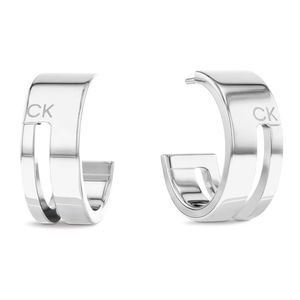 Calvin Klein Nadčasové kruhové náušnice Geometric Essentials 35000677 obraz