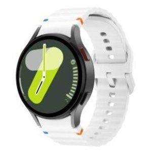 4wrist Silikonový řemínek pro Samsung Galaxy Watch 7 - White obraz