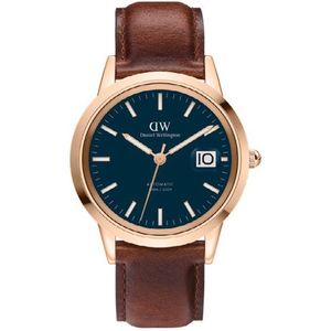 Daniel Wellington Iconic Automatic 40 St Mawes RG Arctic Enamel DW00100758 obraz