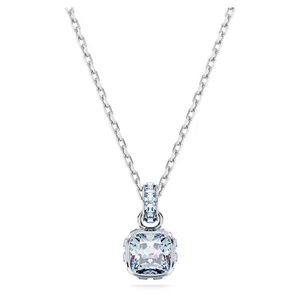 Swarovski Slušivý náhrdelník pro ženy narozené v březnu Birthstone 5651794 obraz