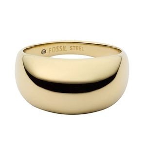 Fossil Výrazný pozlacený prsten pro ženy Ellis JF04746710 60 mm obraz