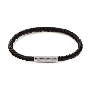 Calvin Klein Moderní kožený náramek Braided 35000101 obraz