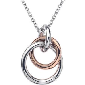 Hot Diamonds Náhrdelník Eternity Interlocking DP373 (řetízek, přívěsek) obraz