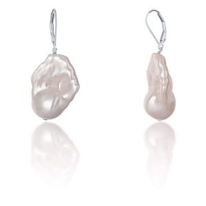 JwL Luxury Pearls Luxusní náušnice s pravou barokní perlou JL0688 obraz