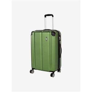 Cestovní kufr Travelite City 4w M Green obraz