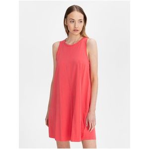 Červené dámské šaty GAP sleeveless swing dress obraz