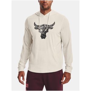 Krémová pánská mikina Under Armour UA Project Rock Terry HD obraz