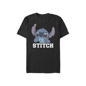 Černé pánské tričko Disney STITCH obraz