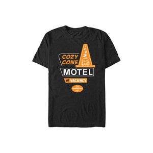 Černé pánské tričko Pixar Cozy Cone Motel obraz