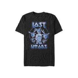 Černé pánské tričko Disney Lost Kristoff Band Tee obraz