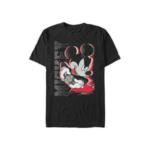 Černé pánské tričko Disney Classics Mickey Gamer obraz