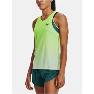 Světle zelené dámské sportovní tílko Under Armour UA Rush Cicada Singlet obraz