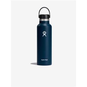 Tmavě modrá nerezová termolahev Hydro Flask Standard Mouth Flex Cap (621 ml) obraz