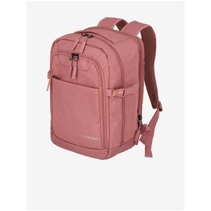 Růžový dámský batoh Travelite Kick Off Cabin Backpack Rosé obraz