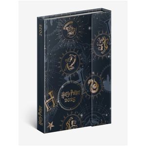 NOTIQUE Týdenní magnetický diář Harry Potter 2025, 11 x 16 cm obraz