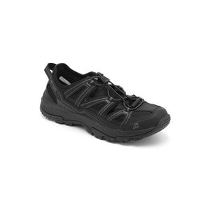 Letní outdoorové sandály s air flow ALPINE PRO NUBRE black obraz