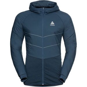 Odlo RUN EASY S-THERMIC Pánská běžecká bunda, modrá, velikost obraz